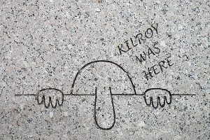 Kilroy was practically everywhere at least until the end of | JordanOdonnellAuthor
